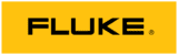 Das Fluke Logo eines Herstellers für Messgeräte und Prüfgeräte in der Elektro- und Netzwerktechnik.